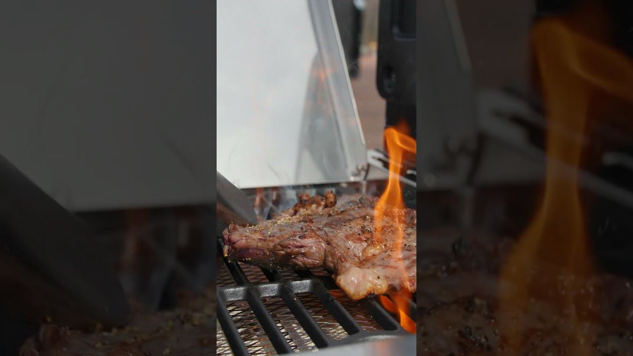 Стейк паук на инфракрасной горелке смотреть онлайн