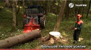Трелевочные лебедки TAJFUN (гидро/мех) для тракторов