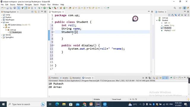 Default or No-arg Constructor #DefaultConstructor #No-argConstructor #Java #constructor смотреть онлайн