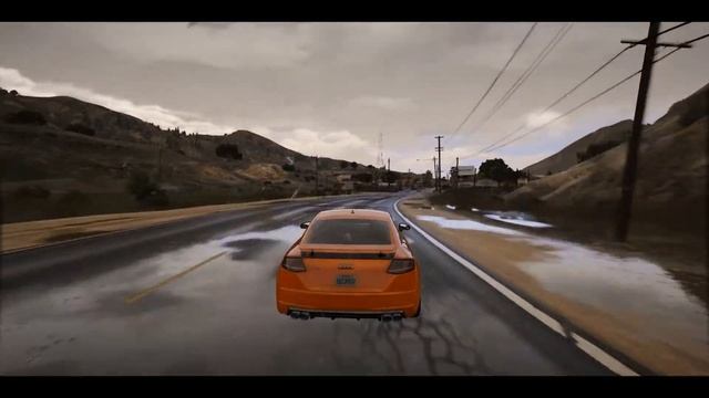 ► GTA 5 - AUDI TTS 2015! ✪ REDUX MOD - Gameplay 2017 60FPS смотреть онлайн