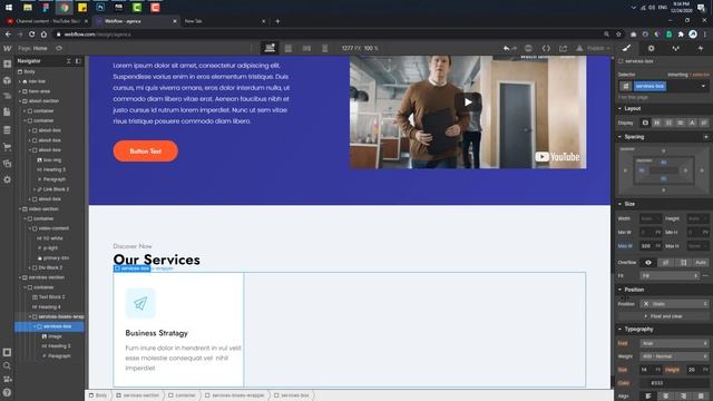5- Figma to Webflow (Services) - Creative Agency Website смотреть онлайн