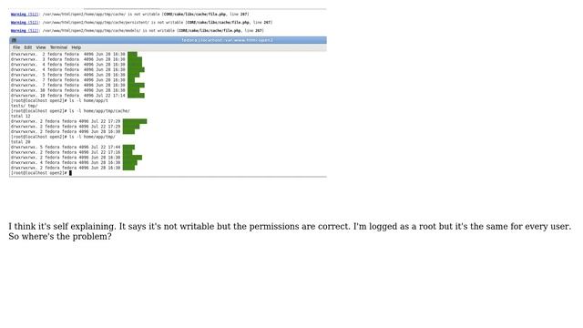 Apache/php permission problem смотреть онлайн