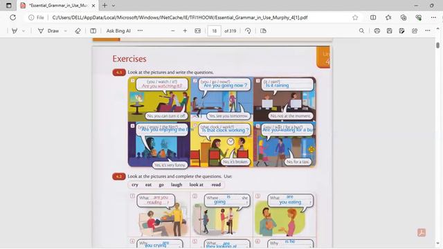 Unit 4, are you doing?(present continuous questions) смотреть онлайн