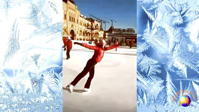Гум каток - я катаюсь на коньках, Москва смотреть онлайн