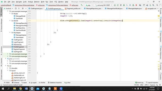 6.1. Updating The Image (1/2) | ChatApp - JAVA | MVVM | Firestore | смотреть онлайн