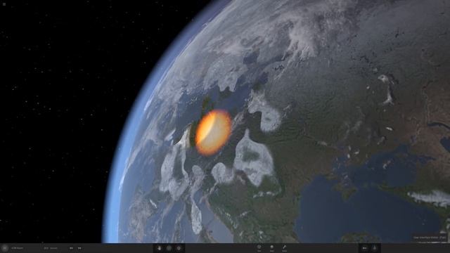 Asteroid Smashes into Cyberpunk HQ in Poland - Universe Sandbox смотреть онлайн
