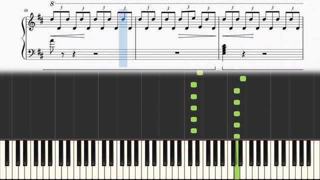 【まらしぃ】「tadu」 (FUNAI のテレビのＣＭ曲)【採譜】(marasy piano sheet) смотреть онлайн