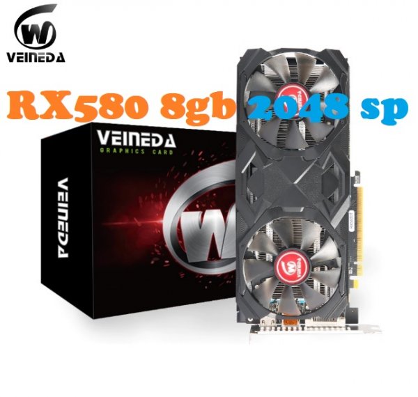 RX580 8GB 2048sp (разбор)