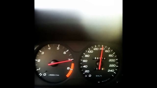 Honda Prelude BB6 2.2 VTiS H22A5 100-190km/h смотреть онлайн