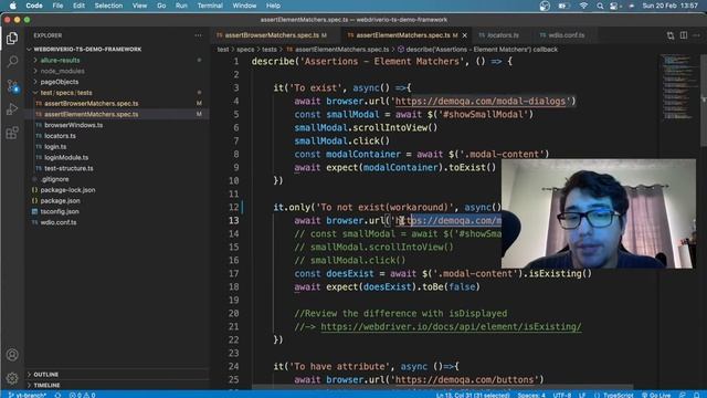 Valido PRUEBAS AUTOMATIZADAS con WEBDRIVER.IO (PASO A PASO) | Tutorial de WebDriverIO смотреть онлайн