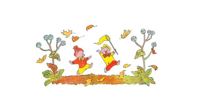 1 - Три поросенка (читает Бабушка) смотреть онлайн