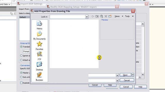AutoCAD Civil 3D 2010 Import a MicroStation V8 DGN File смотреть онлайн