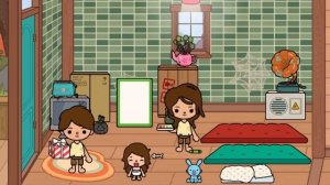 Бедная семья VS Богатая семья на Новый Год! ? Тока Бока Toca Life World