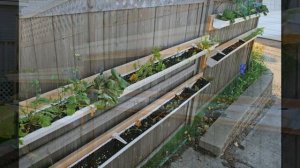 Вертикальные грядки. Идеи как сделать вертикальный огород своими руками