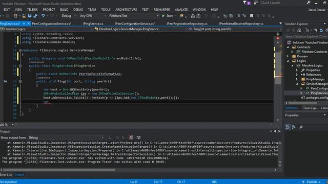 Peer To Peer Programming File-Sharing System with C# Part 8 (Peer EndPoint Collection) смотреть онлайн