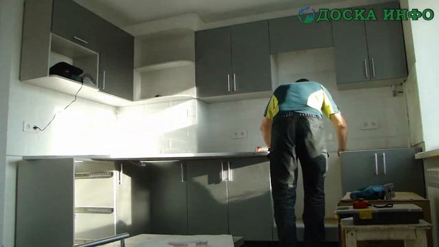 Кухня серая смотреть онлайн