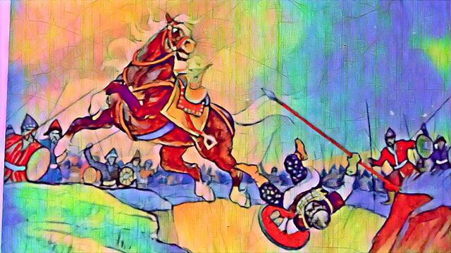 БЫЛИНЫ О БОГАТЫРЯХ. ИЛЬЯ МУРОМЕЦ. Часть 5. ИЛЬЯ МУРОМЕЦ И КАЛИН ЦАРЬ. Аудиосказка Чтение 2-3 класс смотреть онлайн
