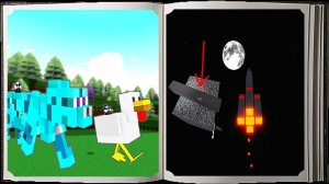 Minecraft Мишани и что на Луне ? Build a boat