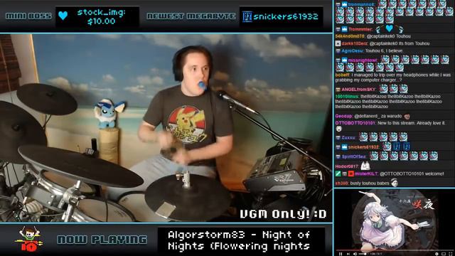 Night Of Nights [Flowering Nights Remix] (Drum Cover) -- The8BitDrummer