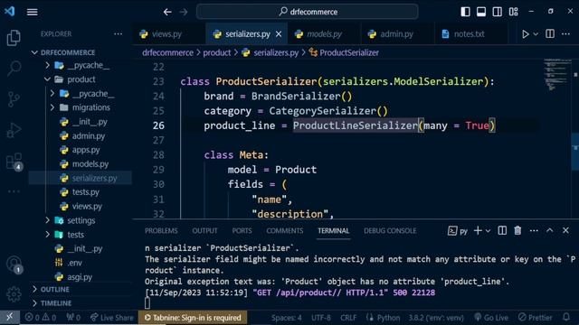 Django REST Framework - Build an API from Scratch | # 44 Nested Serializer | FlyDeck смотреть онлайн