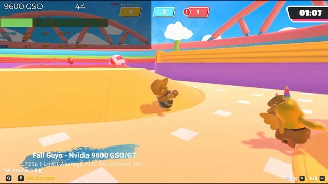 *Nvidia 9600GT /GSO in Fall Guys. Can it Play it? (2020) смотреть онлайн