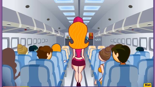 Funny Airplane Gameplay Walkthrough (Naughty Games) - No Commentary смотреть онлайн