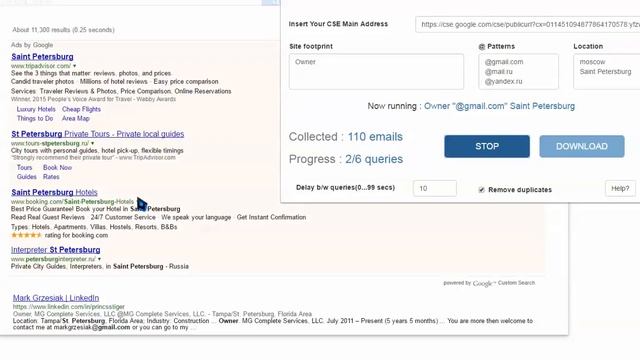 парсер email адресов linkedin, Instagram, twitter и других сайтов (parser, grabber, crawler) смотреть онлайн