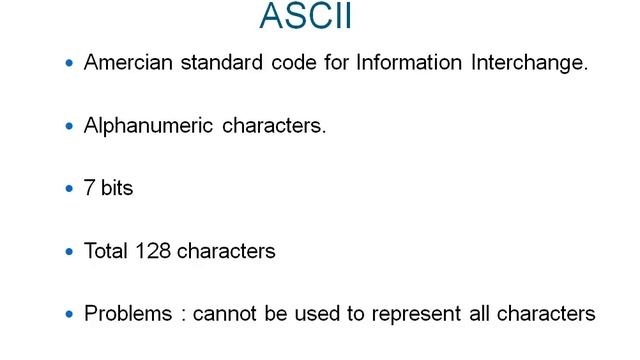 Explain ASCII and Unicode and java? смотреть онлайн
