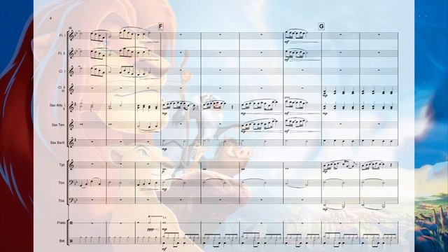 Can You Feel The Love Tonight - Band Arrangement (Sax, Flute, Clarinete, Trombone....) смотреть онлайн