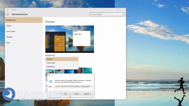 Setup Different Background Images On Dual Monitors