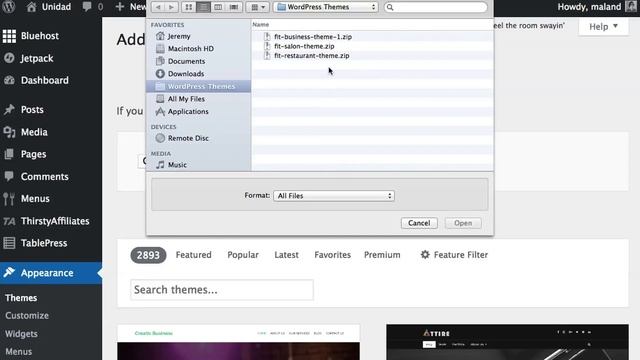 How to Install Fit Web Themes Restaurant Edition on WordPress смотреть онлайн