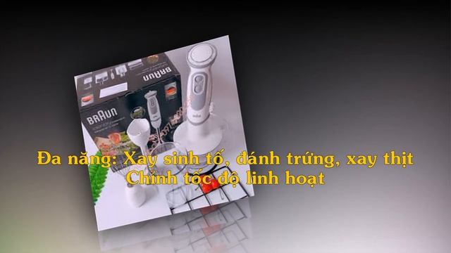 3 máy xay sinh tố cầm tay Braun tốt nhất 2021 смотреть онлайн
