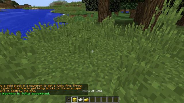 Лаки блок в майнкрафт!Без модов. смотреть онлайн