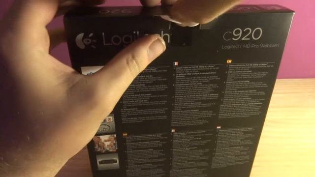 Unboxing Logitech HD Pro C920 Webcam смотреть онлайн