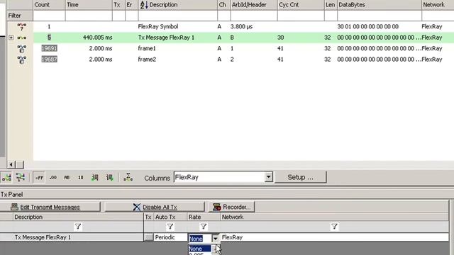 FlexRay Transmitting Messages, Encoding-Decoding Signals and Plotting смотреть онлайн