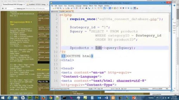 Tutorial php 2014 - 09 xampp eg008