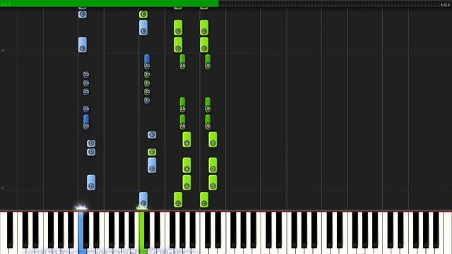 Undertale - Megalovania Piano Tutorial смотреть онлайн