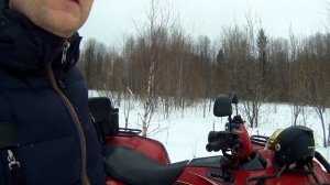 Выстрелы в глушитель у квадроцикла.