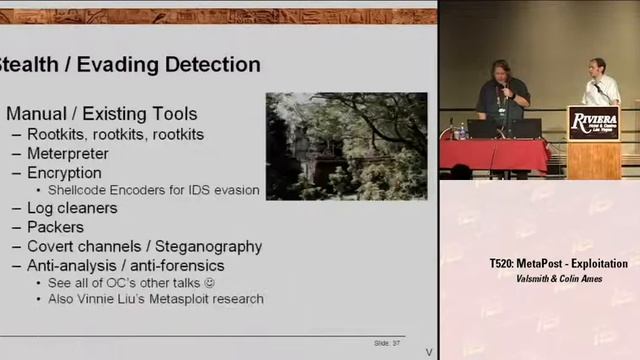 DEF CON 16 - Valsmith & Colin Ames: MetaPost-Exploitation смотреть онлайн