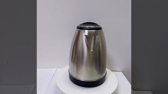 Factory 2.0L Classical stainless steel electric water kettle with good price. смотреть онлайн