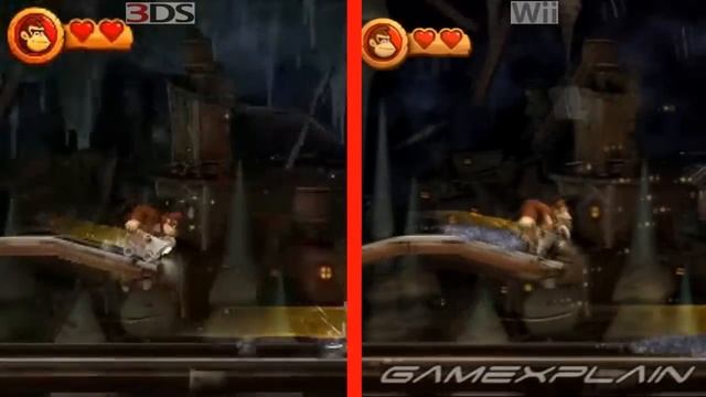 Donkey Kong Country Returns 3D vs. Wii (Head-to-Head Comparison Video) смотреть онлайн