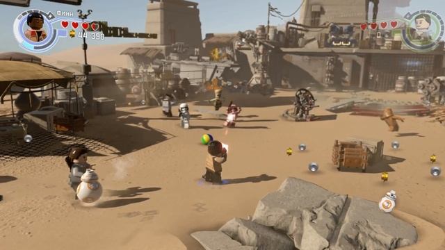 LEGO Star Wars: The Force Awakens Прохождение - Часть 4 - Глава 3 - Аванпост Ниима смотреть онлайн