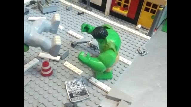 LEGO Анимация ( Халк против Носорога ) смотреть онлайн