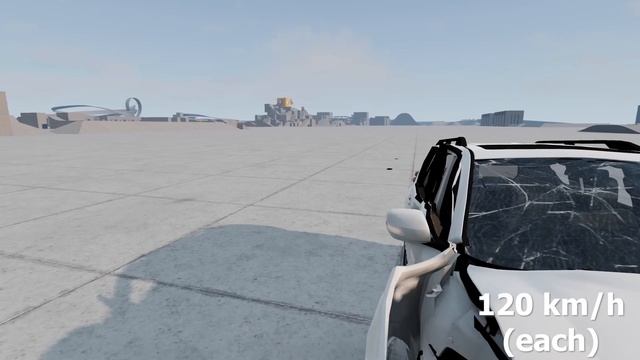 Toyota Land Cruiser J150 vs Range Rover IV ? 200 km/h (each one) ? BeamNG.drive CRASH test смотреть онлайн