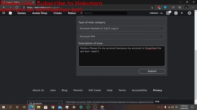 How to recover Forgot Pin on Roblox смотреть онлайн