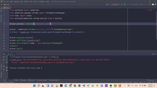 Selenium: How to resolve "DeprecationWarning: executable_path has been deprecated" + زیرنویس فارسی смотреть онлайн