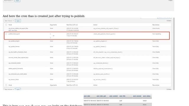 Wordpress: Error trying to publish immediately. Post status = future (Missed schedule error) смотреть онлайн