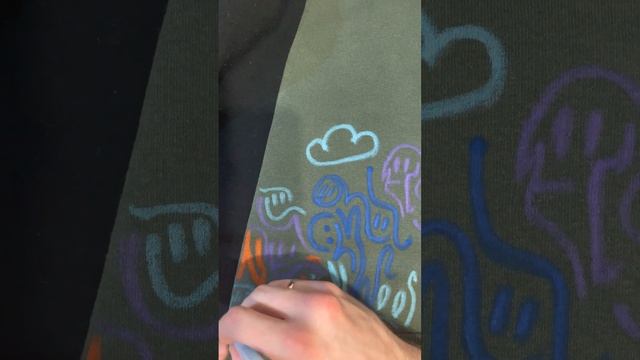 Рисуем на одежде!) Мой первый монолог во время рисования смотреть онлайн