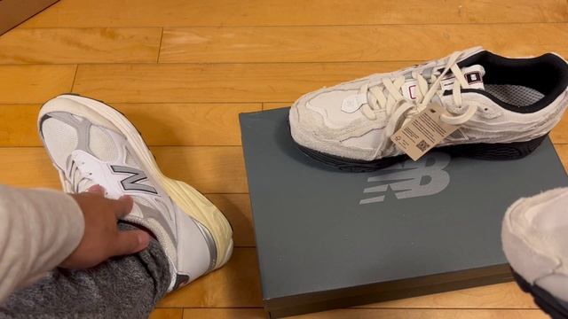 UNBOXING New Balance 1906R Turtledove & Bone Refined Future (Protection Pack) - Best NB 1906! смотреть онлайн