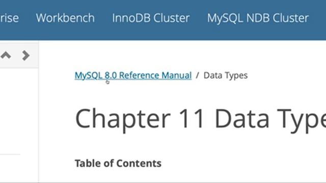 MySQL - Data Types Introduction смотреть онлайн